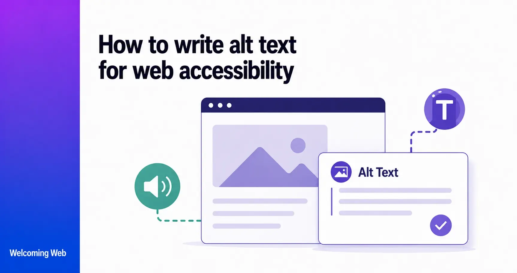 How to write alt text for accessibility and WCAG compliance