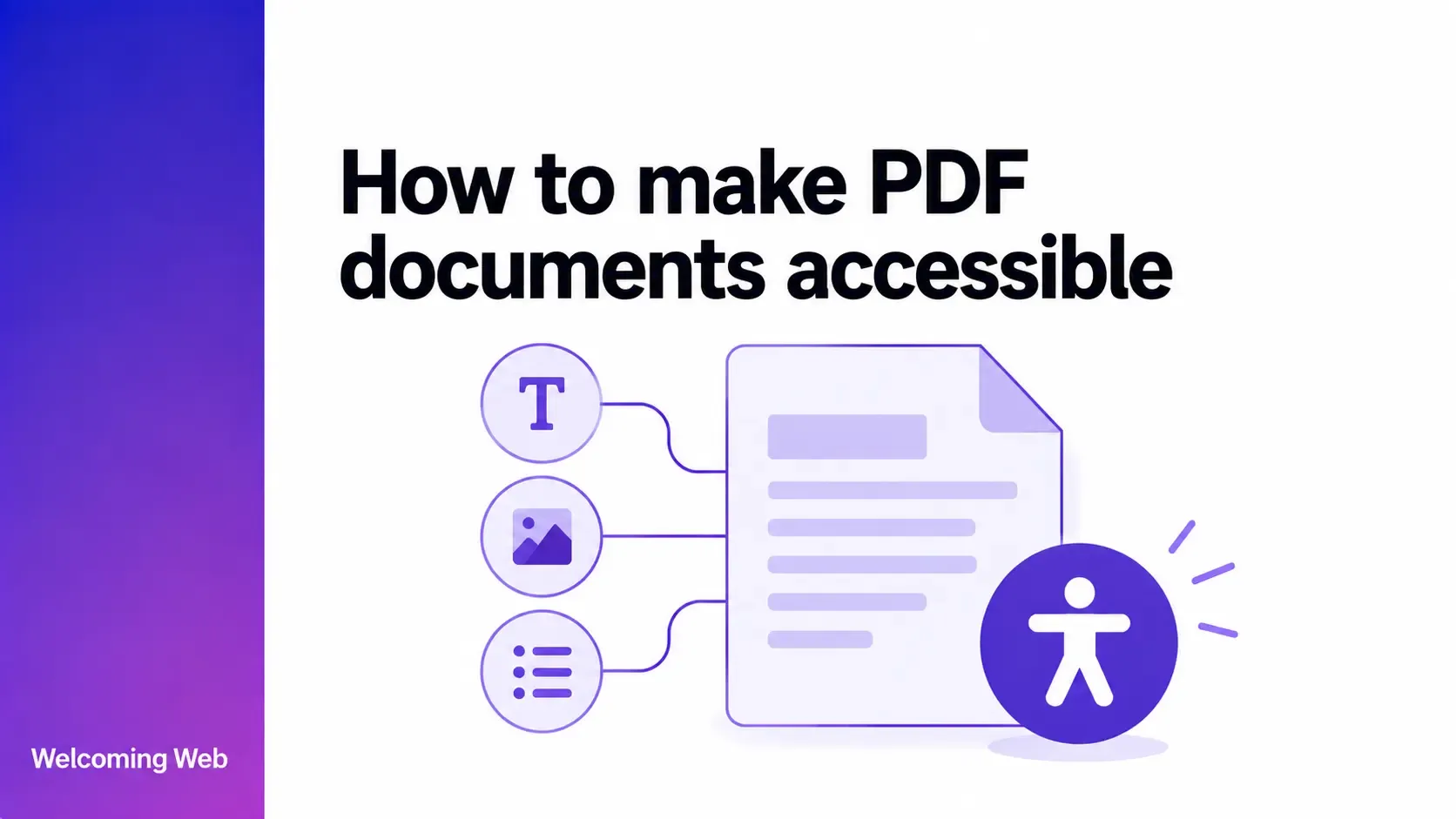 How to make PDF documents accessible
